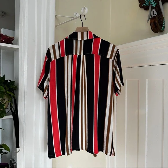 Original Use Striped Button Down Shirt - Picture 2 of 6